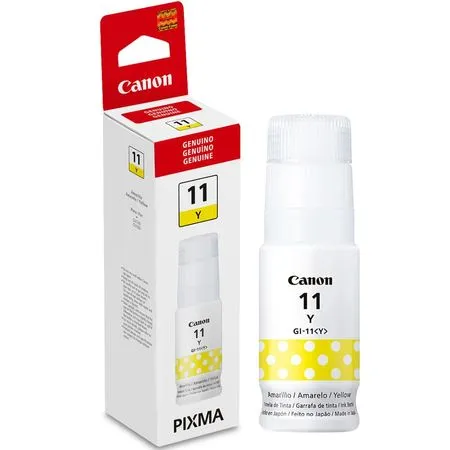 TINTA CANON GI - 11 Y AMARILLO
