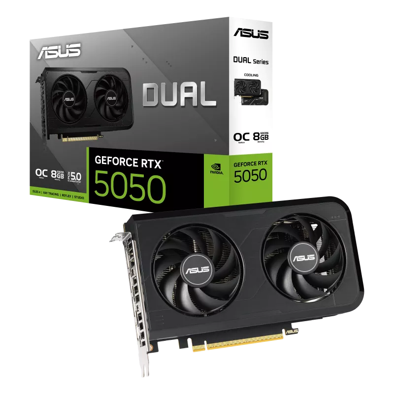 TARJETA DE VIDEO ASUS VGA 8G RTX5050 DUAL OC