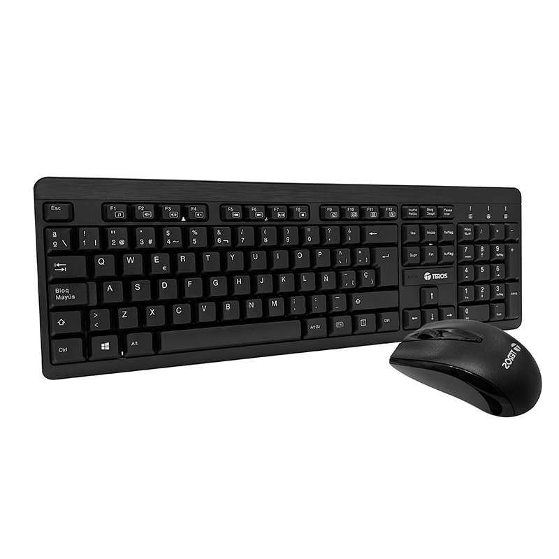 Kit Inalámbrico Teclado + Mouse TEROS TE-4061N