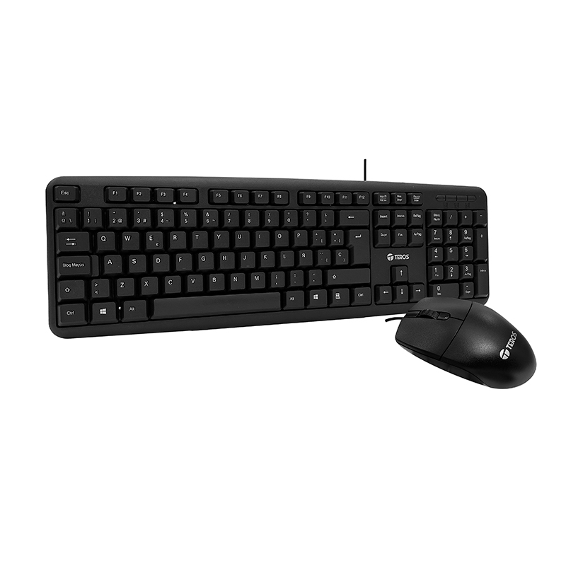 Kit teclado y mouse TEROS TE-4062N