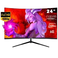 Monitor Gamer Halion Curvo 24″ FHD 100Hz VA