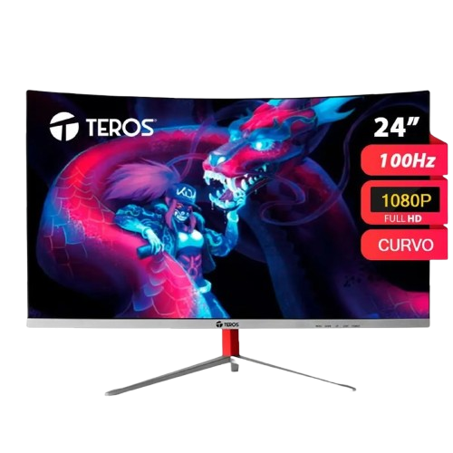 Monitor Teros TE-2401S 24" Curvo FHD 100Hz