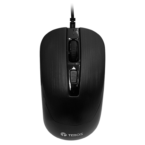 Mouse Inalámbrico Teros TE-1217S Negro 1000 DPI USB