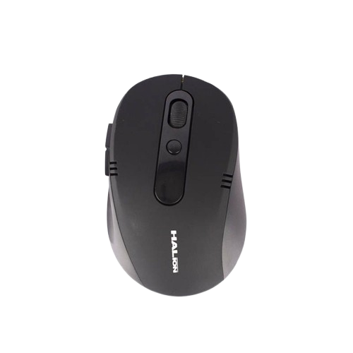 Mouse Inalámbrico Recargable Halion HA-M520W Negro