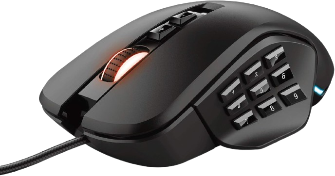 Mouse Gamer Trust GXT970 Morfix Customisable RGB 10 000 DPI USB