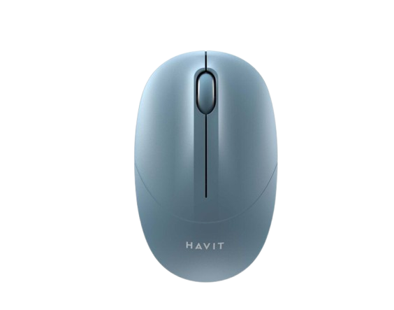 Mouse Office Inalámbrico 2.4G Havit MS54GT Celeste