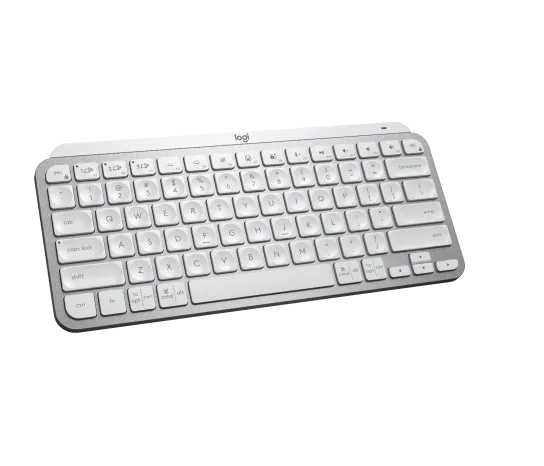 TECLADO LOGITECH MX KEYS MINI MULTI-DEVICE BT ILUMINADO PALE GREY