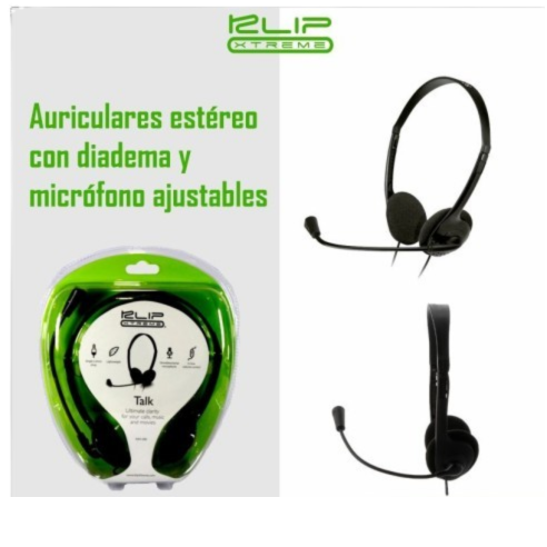 🎧 Micrófono con Audífono KSH-290 Negro para PC – Klip Xtreme