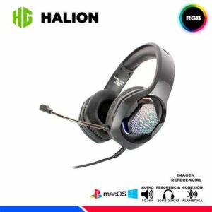 AURICULAR GAMING HALION HA-S9R, RGB
