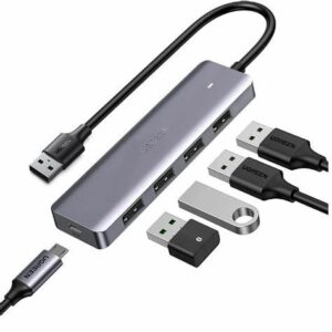 ADAPTADOR USB HUB 3+2