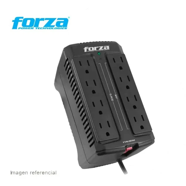 ESTABILIZADOR 900VA  FVR-902FORZA, 450W, 8 Tomas
