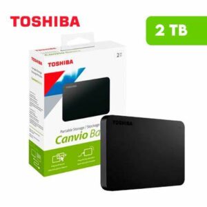 DISCO DURO EXTERNO TOSHIBA 2TB CANVIO BASICS
