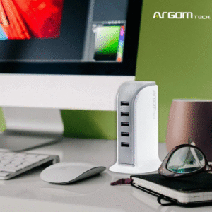 estacion carga 5 puertos argomtech3 estacion carga 5 puertos argomtech3