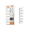 EXTENSION C/CABLE 4-TOMAS Y 4-USB - Imagen 3
