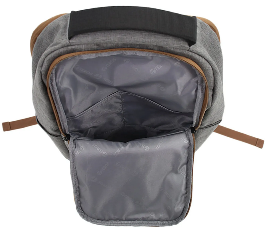 mochila teros gris3 mochila teros gris3