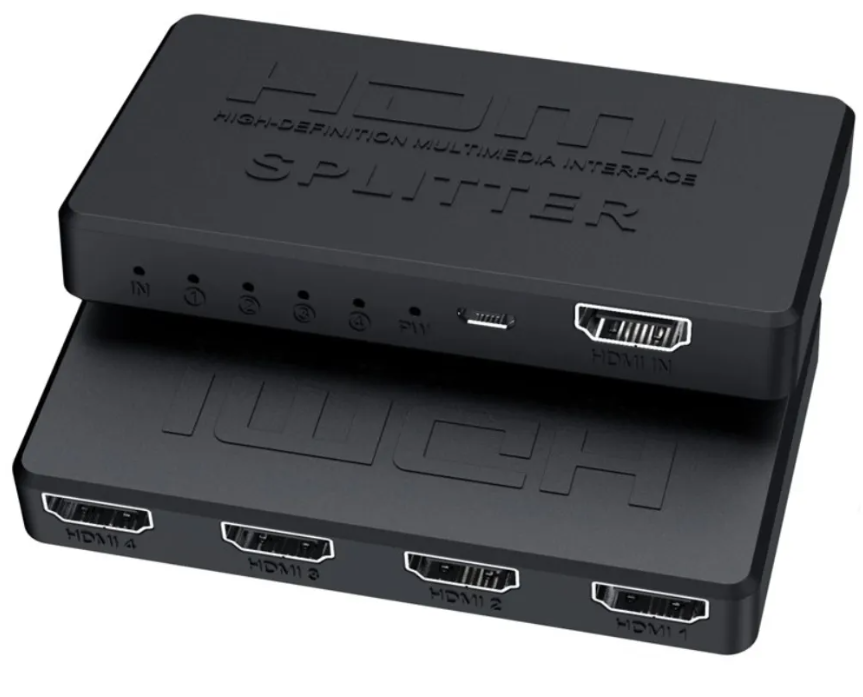 spliter hdmi 4 puertos 4k3