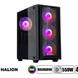 CASE GAMER HALION RAGNAROK 320 VIDRIO