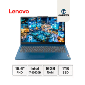 LAPTOP LENOVO IDEAPAD SLIM 3 / I7-13620H / 16GB / SSD 1TB / 15.6" / NO OS