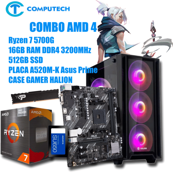 COMBO AMD 4