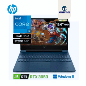 LAPTOP HP Victus 15-FA0033 i5-12450H / 16GB / 512GB SSD / RTX 3050 / 15.6" FHD 144Hz