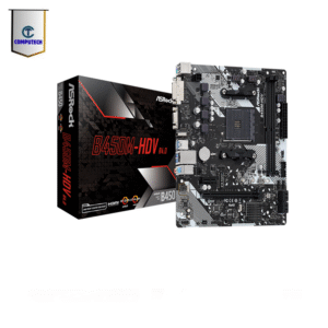 PLACA ASROCK B450M-HDV R4.0, AM4, RYZEN